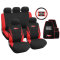 AG-S095 Polyester seat cover combo X Fire