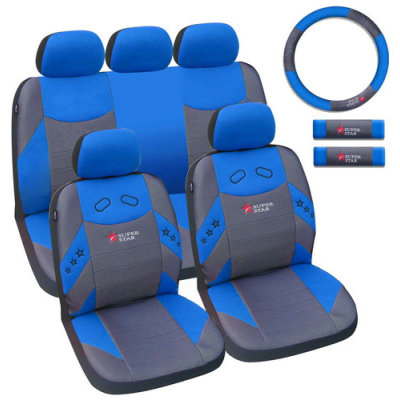 AG-S030 Polyester seat cover combo Super Star