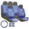 AG-S037 Polyester seat cover combo Dragon Power