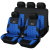 AG-S190 embossed polyester seat cover RM