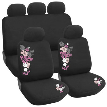 AG-S329 Polyester seat cover Hawaii Flower