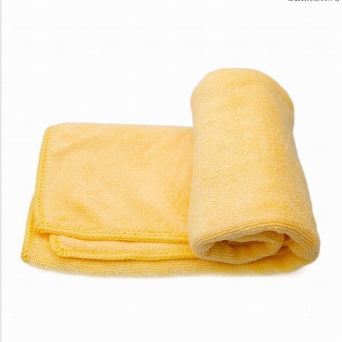 纳米超细纤维毛巾-黄色