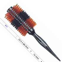 bristle hair brush with wooden