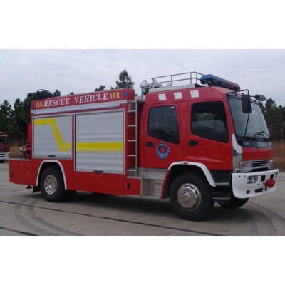Medium-sized emergency rescue fire vehicle