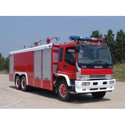 ISUZU 6t dry powder fire truck