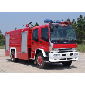 ISUZU 6t water tanker/foam fire truck