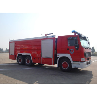 HOWO 17 ton water tank/foam tank fire truck