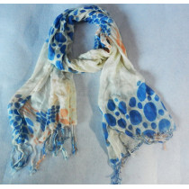 printed viscose scarf