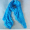 blue viscose scarf