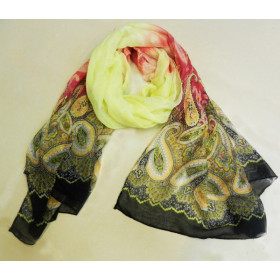 Full colour polyester scarf