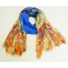 race  polyester scarf