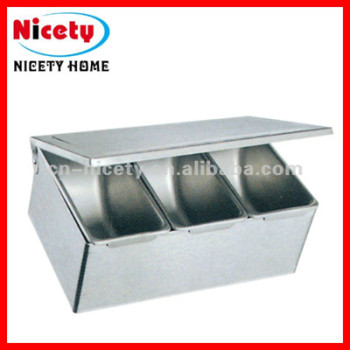 stainless steel seasoning box
