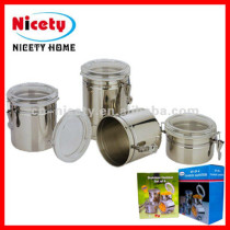 stainless steel canister