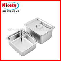 2/3 stainless steel food gn pan