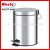 foot pedal stainless steel garbage can