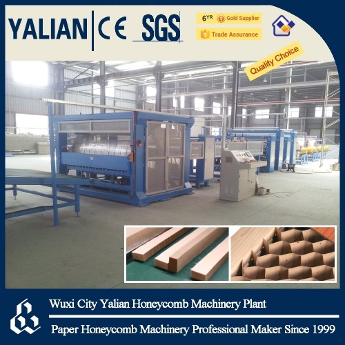 Full automatically honeycomb core & board& wallboard 3 in 1 machine