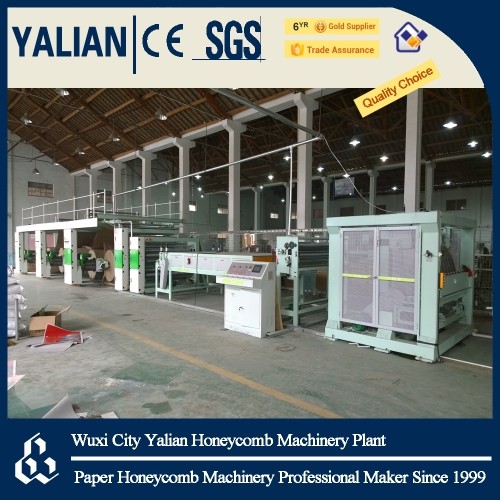 paper honeycomb core and sandwich wallboard machine