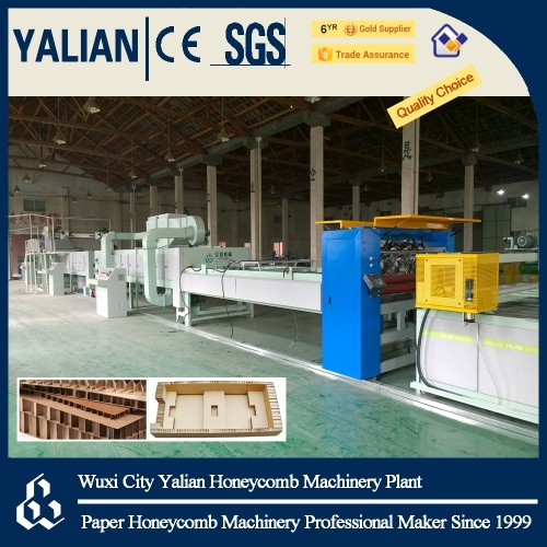 paper honeycomb core and sandwich wallboard machine