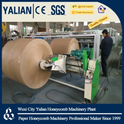 Honeycomb paper core & panel machine