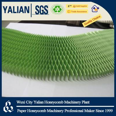 Paper honeycomb core for door stuffing