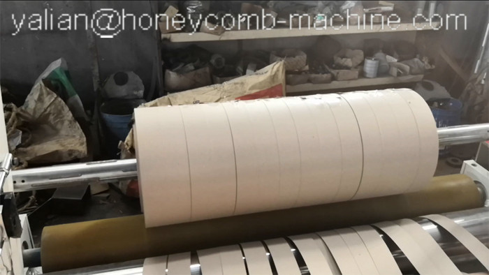 Paper slitting rewinding machine laying-out accessory equipment