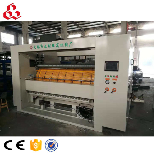 paper honeycomb core and sandwich wallboard machine