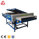 Honeycomb core expanding machine with cutter