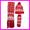 Scarf Hat and Gloves Set