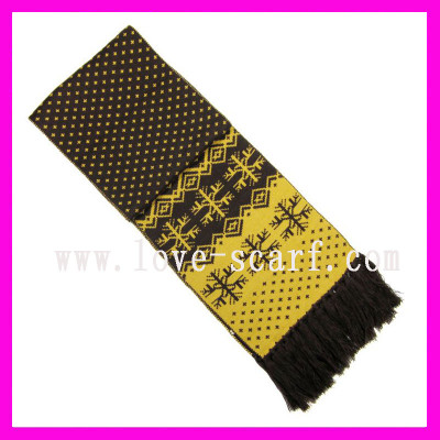 Double Faced Jacquard Scarf