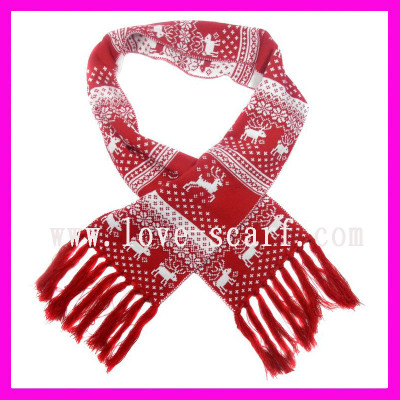Winter Thick Knitted Scarf