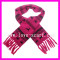 Pink Thick Scarf Pattern