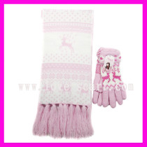 Pink Thick Scarf Pattern