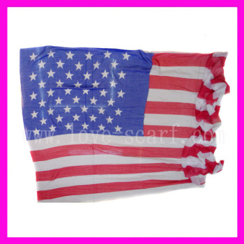American Flag Scarf