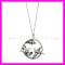Cow Pattern Pendent Necklace