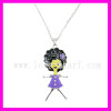 Girl Pendant Necklace