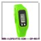 Silicone pedometer watch