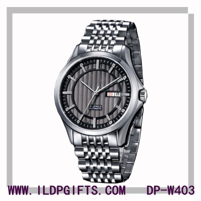 Import movt  stainless steel mechanical watch
