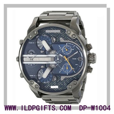 4 dials world time Quartz watch