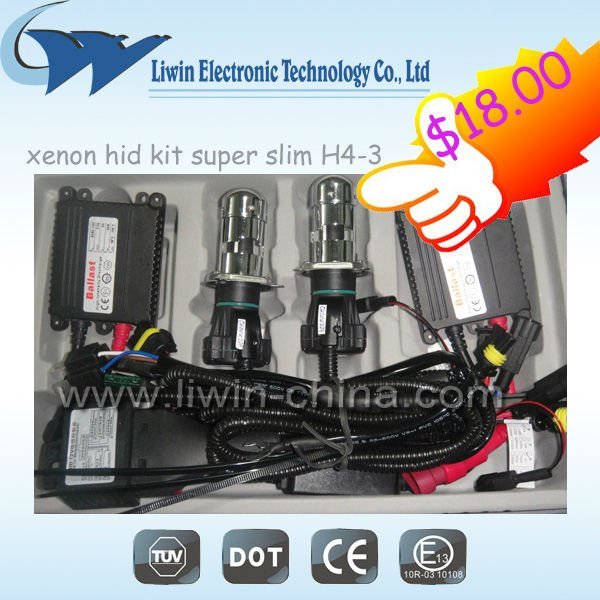 Lowest price and good quality hid xenon kit 75w
