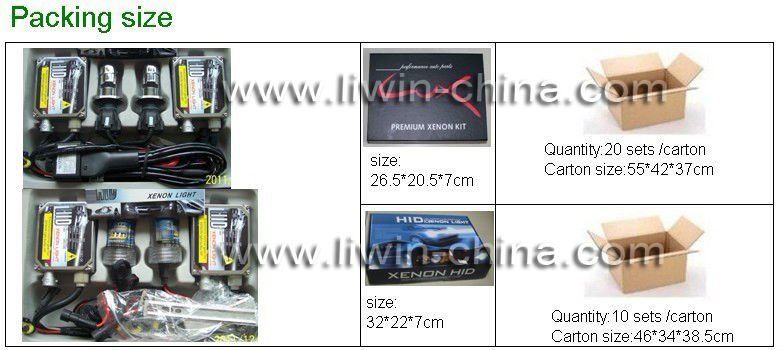 High quality HI/LO HID xenon kit