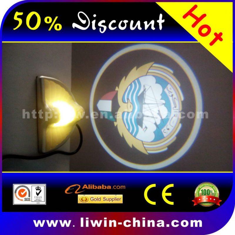 50% off hot selling 12v 5w led car logo door light