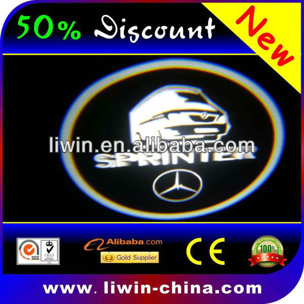 50% off hot selling cree chip 12v 3w 5w car door welcome light 8th generation
