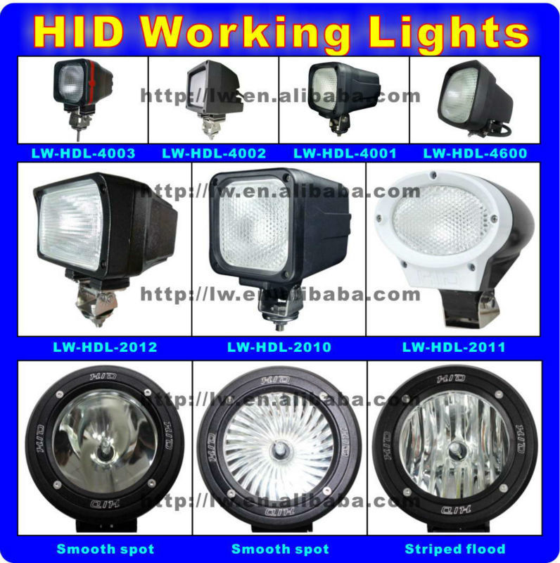 2013 hotest 9-32V 35w/55w 4" hid work light driving off road