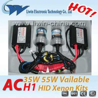 hottest 12v 35w h1 xenon hid kits with high quality slim ballast