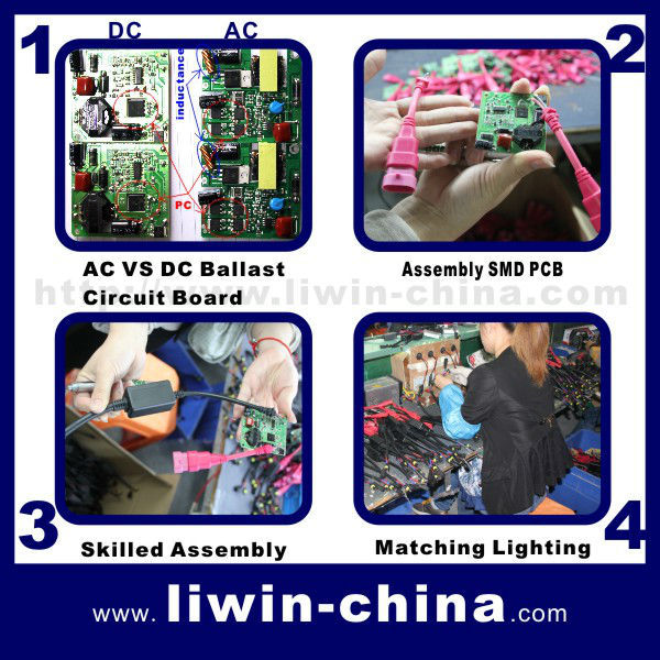 100% factory price LIWIN hid xenon light for hid xenon conversion kit