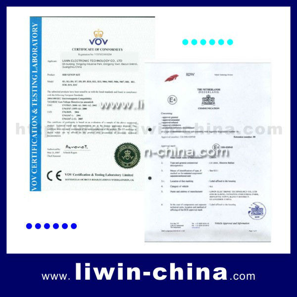 Liwin china famous brand CE approval factory supply h7 hid kit xenon 6000k HID xenon kits for cars