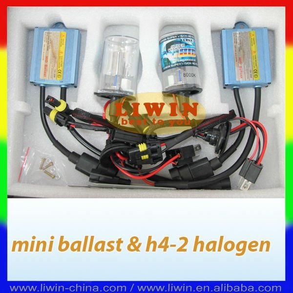 high quality mini hid kit h4 12volt light reverse light