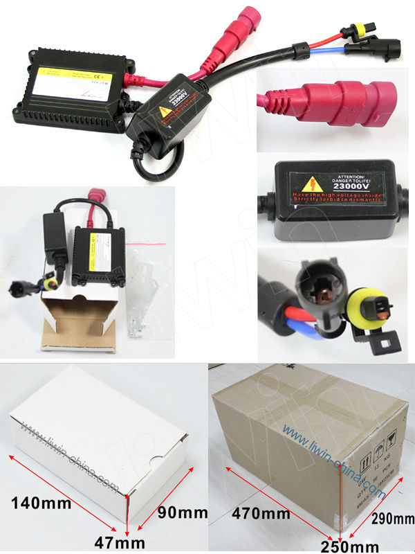 High Quality for xenon kit h3 75w xenon kit xenon kit projector ccfl angel eyes projector lens for Ferrari car