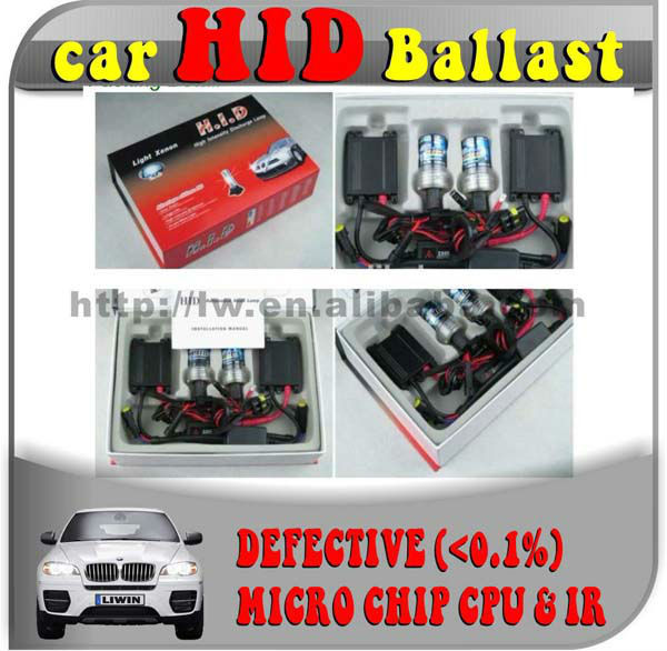 most popular h7 hid kit xenon 6000k hid headlights kit bi xenon hid kit for truck light Atv SUV