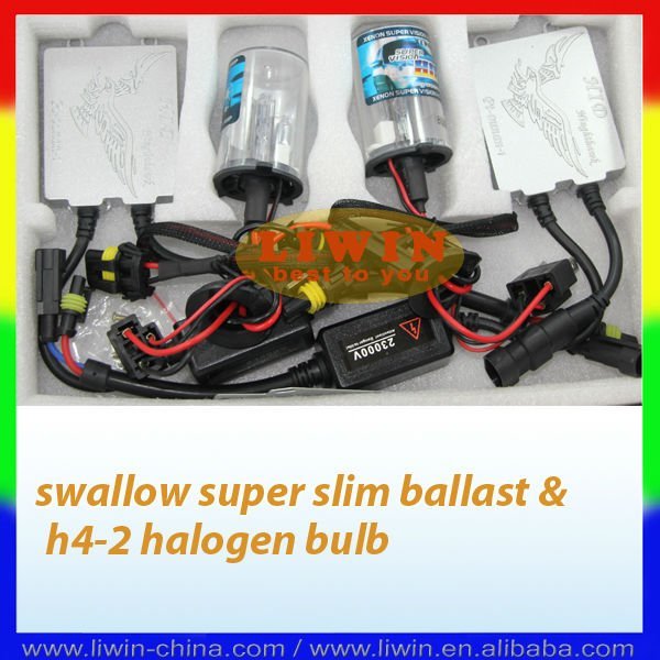 best selling slim ballast hid kit h4 hi/lo